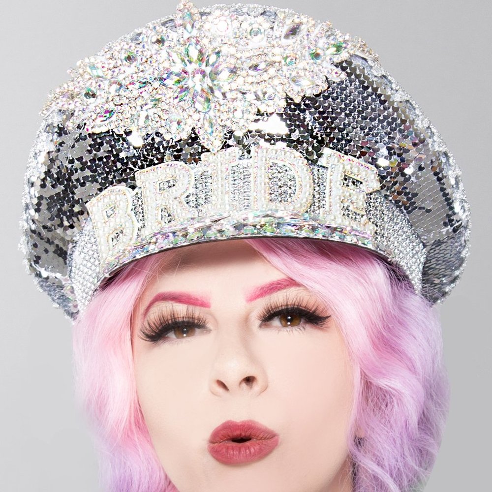 Electric Bride Captain Hat